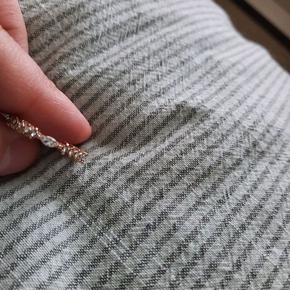 Aldo Stackable Gold Colored Rings - Picture 3 of 3